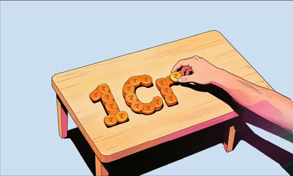 How to build a ₹1 Crore portfolio on a fresher salary