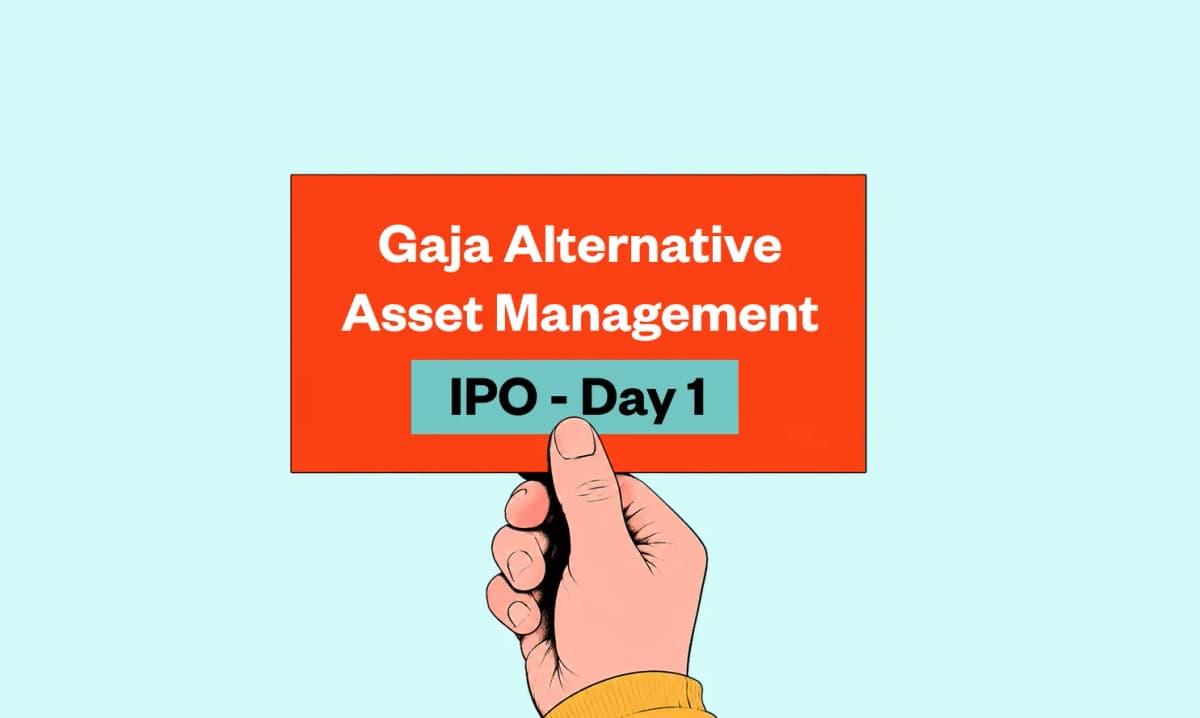 Gaja Alternative Asset Management IPO - Day 1: 0.90x Subscribed & GMP ₹23 (14.37%)
