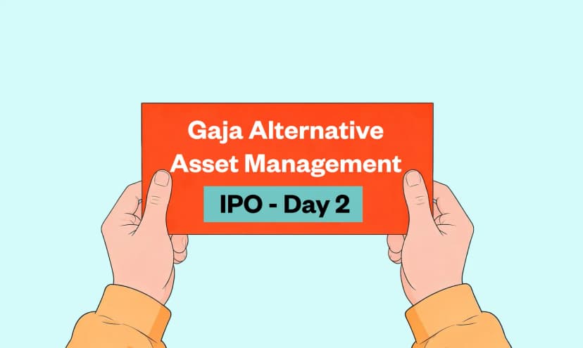 Gaja Alternative Asset Management IPO - Day 2: 2.56x Subscribed & GMP ₹18 (11.25%)