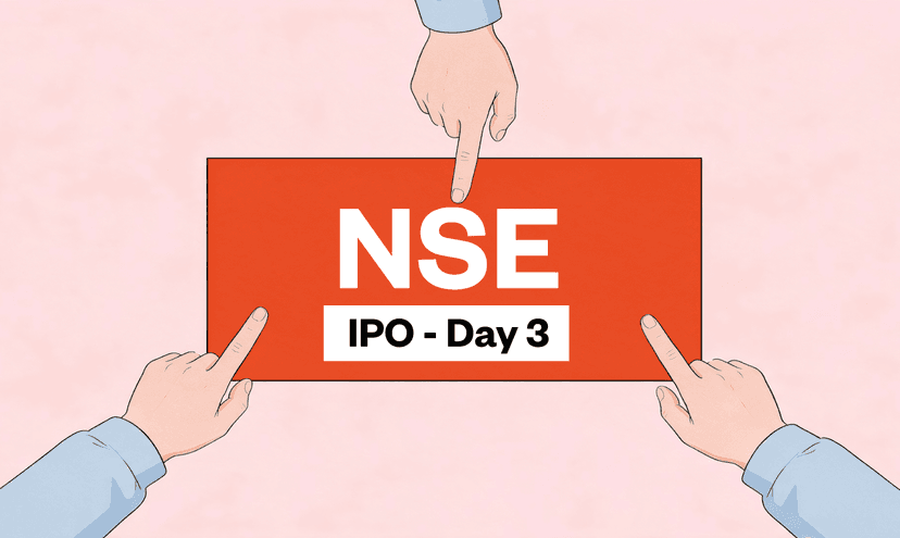 NSE IPO GMP Day 3: Subscribed 6x & GMP ₹52 (2.91%)