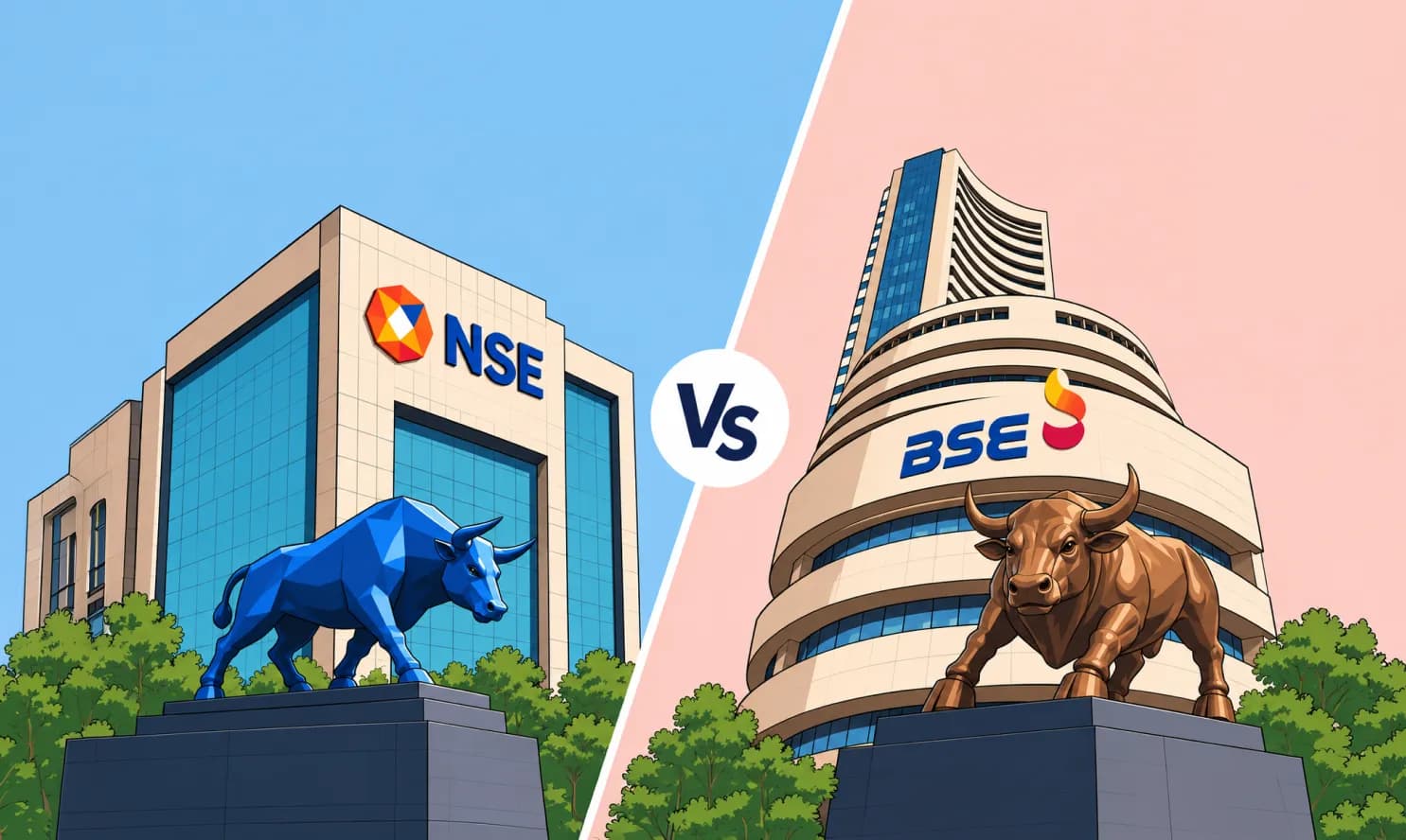 What is the difference between NSE and BSE?