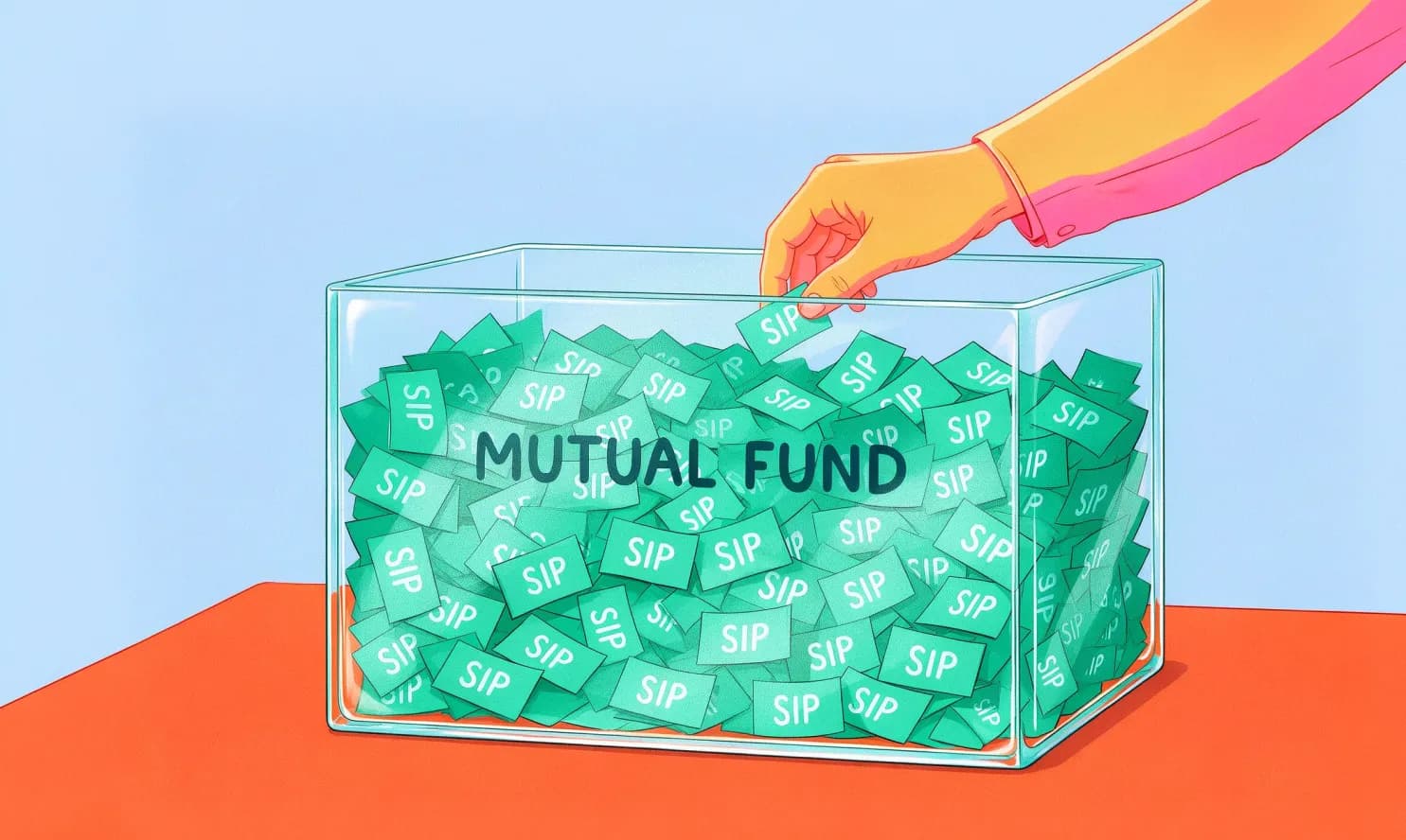 What is the difference between SIP and mutual fund?